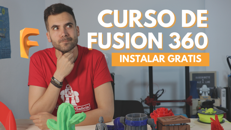 CURSO FUSION 360 – para principiantes ?- DESCARGA E INSTALACIÓN 100% GRATIS – en Español #00