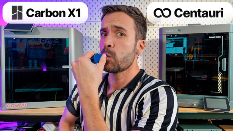 Centauri Carbon vs. Bambu Lab X1 Carbon: ¿Batalla Core XY?