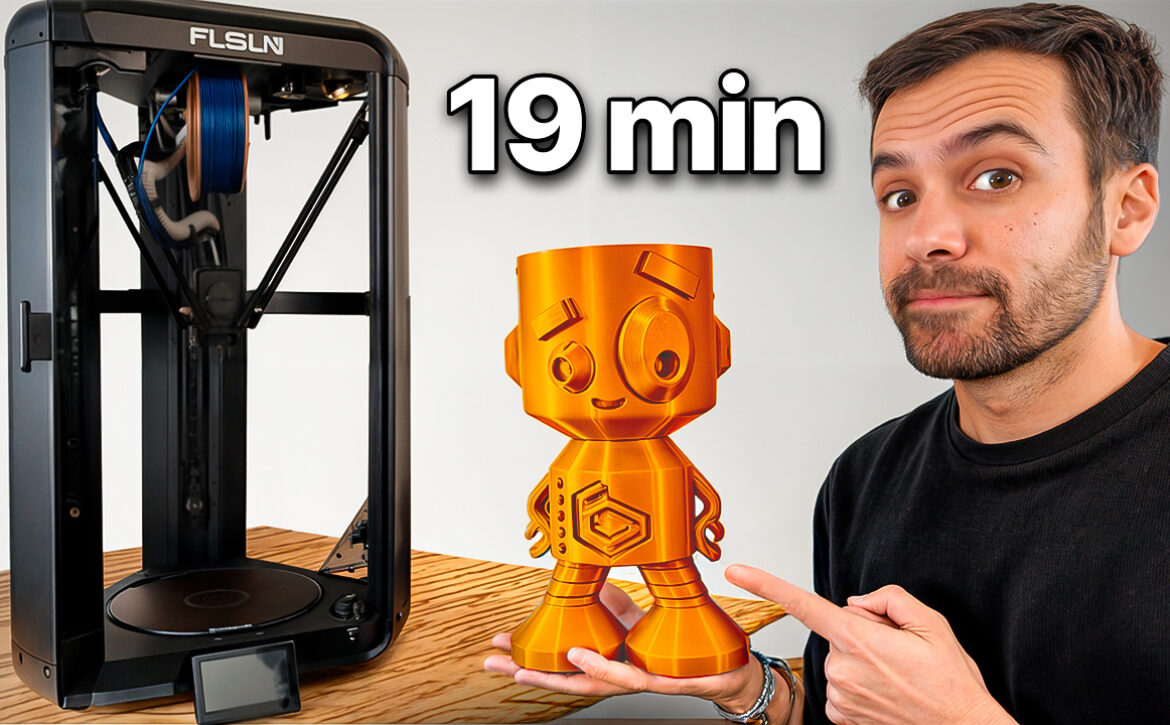 impresora 3d rápida - flsun t1 pro - govaju 3d