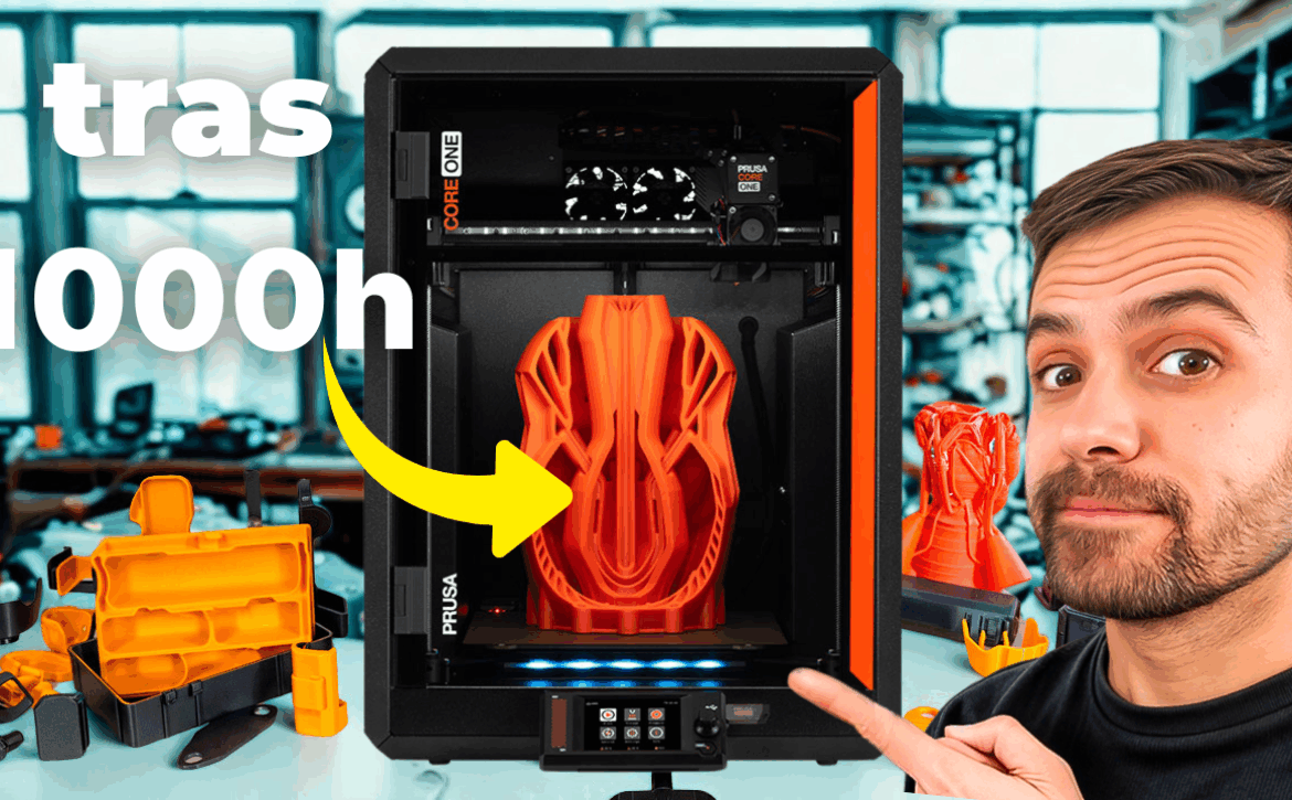 Prusa Core One análisis tras 1000h de uso – govaju 3d