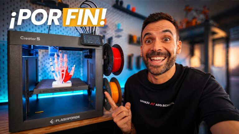 Flashforge Creator 5 review: La tecnología de 3.000€ ahora cuesta 679€